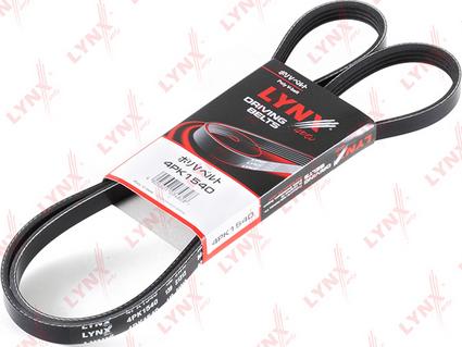 LYNXauto 4PK1540 - V-Ribbed Belt www.autospares.lv