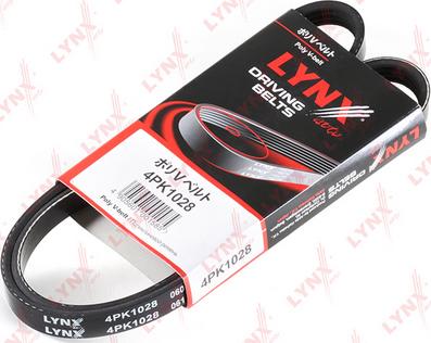 LYNXauto 4PK1028 - Поликлиновой ремень www.autospares.lv