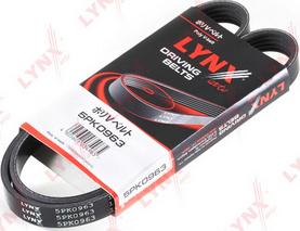 LYNXauto 5PK0963 - Поликлиновой ремень www.autospares.lv