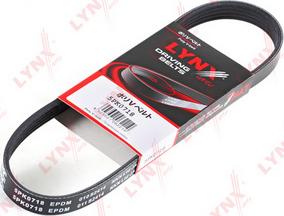 LYNXauto 5PK0718 - Поликлиновой ремень www.autospares.lv