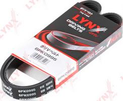 LYNXauto 6PK0995 - V-Ribbed Belt www.autospares.lv