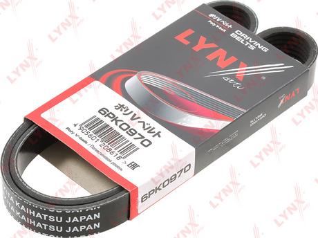 LYNXauto 6PK0970 - Ķīļrievu siksna autospares.lv