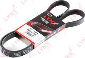 LYNXauto 6PK1438 - V-Ribbed Belt www.autospares.lv