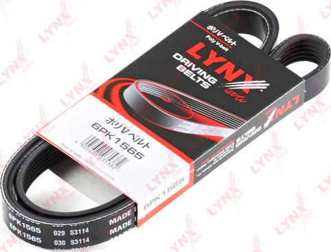 LYNXauto 6PK1565 - V-Ribbed Belt www.autospares.lv