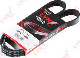 LYNXauto 6PK1060 - V-Ribbed Belt www.autospares.lv