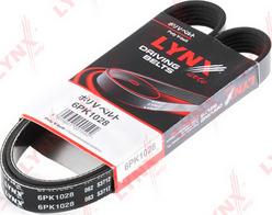 LYNXauto 6PK1028 - V-Ribbed Belt www.autospares.lv