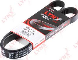 LYNXauto 6PK1148 - V-Ribbed Belt www.autospares.lv