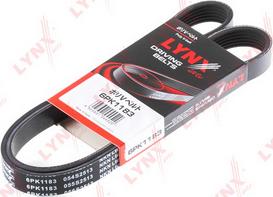 LYNXauto 6PK1183 - Ķīļrievu siksna www.autospares.lv