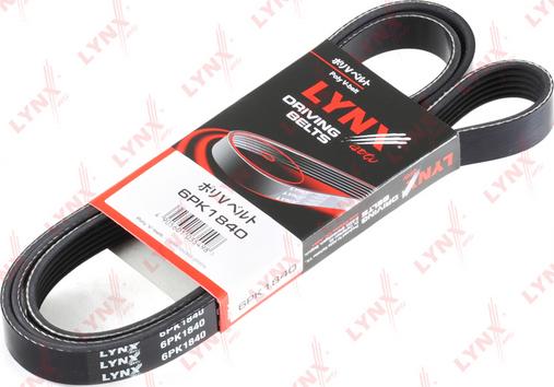 LYNXauto 6PK1840 - Ķīļrievu siksna www.autospares.lv