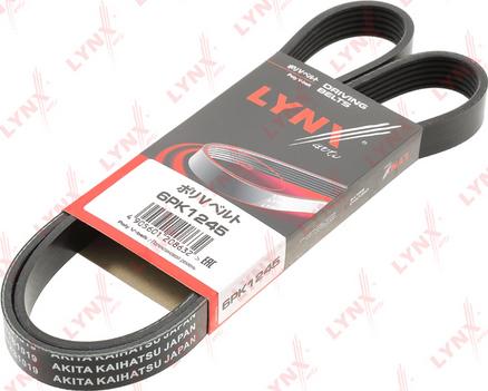 LYNXauto 6PK1245 - V-Ribbed Belt www.autospares.lv