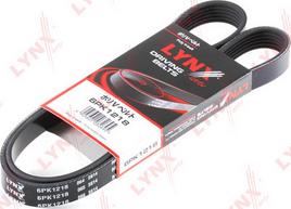 LYNXauto 6PK1218 - V-Ribbed Belt www.autospares.lv