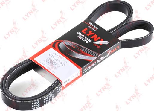 LYNXauto 6PK2120 - Поликлиновой ремень www.autospares.lv