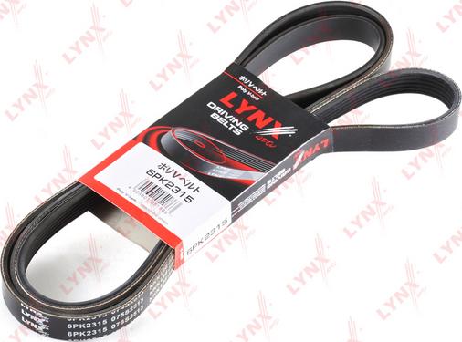 LYNXauto 6PK2315 - V-Ribbed Belt www.autospares.lv