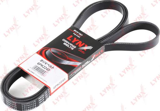 LYNXauto 6PK2245 - Ķīļrievu siksna www.autospares.lv