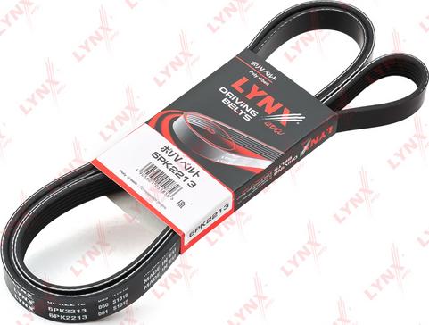 LYNXauto 6PK2213 - Ķīļrievu siksna autospares.lv