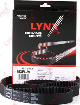 LYNXauto 153FL29 - Timing Belt www.autospares.lv