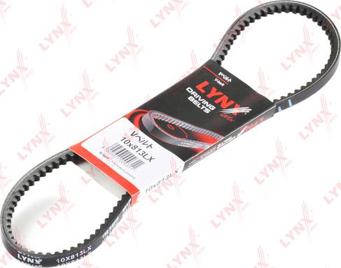 LYNXauto 10X813LX - Клиновой ремень, поперечные рёбра www.autospares.lv