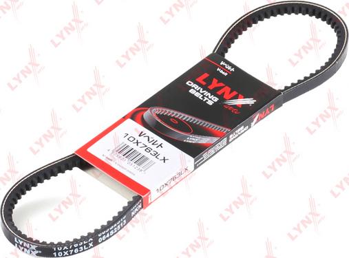 LYNXauto 10X763LX - Клиновой ремень, поперечные рёбра www.autospares.lv