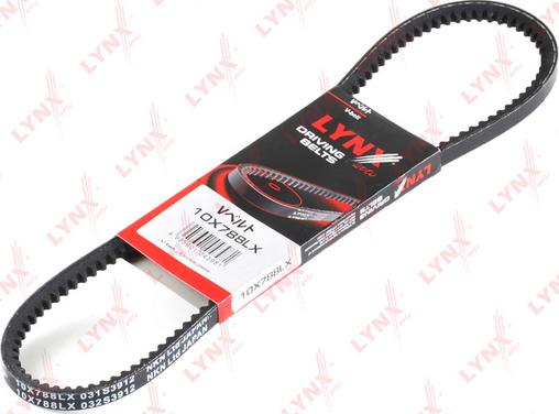 LYNXauto 10X788LX - Клиновой ремень, поперечные рёбра www.autospares.lv