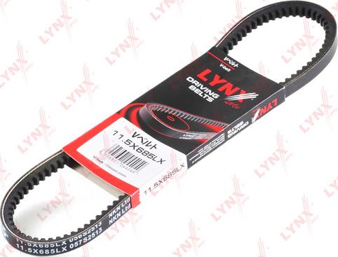 LYNXauto 11.5X685LX - V-Belt www.autospares.lv