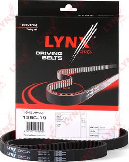 LYNXauto 135CL19 - Timing Belt www.autospares.lv