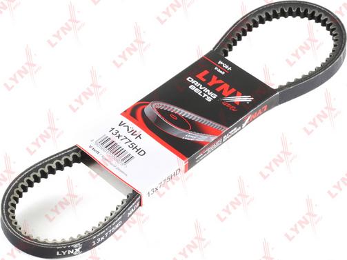 LYNXauto 13X775HD - Клиновой ремень, поперечные рёбра www.autospares.lv