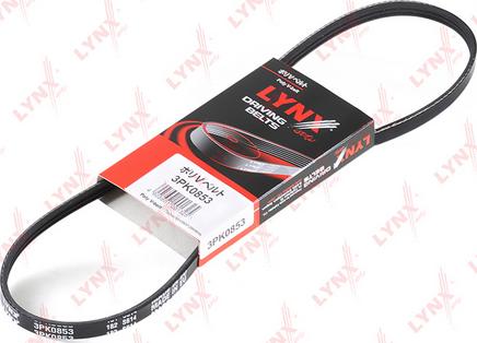 LYNXauto 3PK0853 - Ķīļrievu siksna autospares.lv