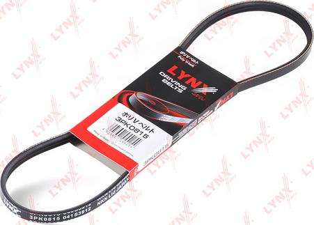 LYNXauto 3PK0815 - Поликлиновой ремень www.autospares.lv