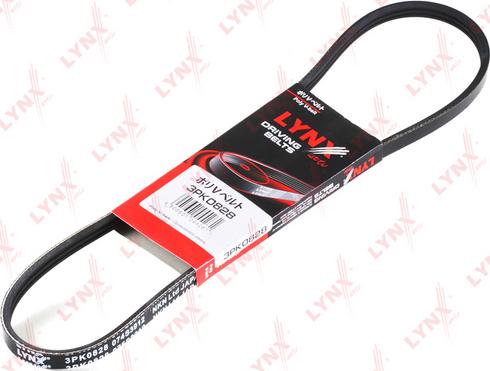 LYNXauto 3PK0828 - Поликлиновой ремень www.autospares.lv