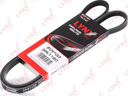 LYNXauto 3PK1120 - Ķīļrievu siksna www.autospares.lv