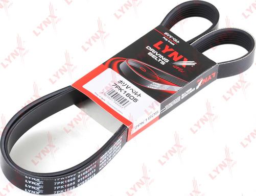 LYNXauto 7PK1605 - Ķīļrievu siksna autospares.lv