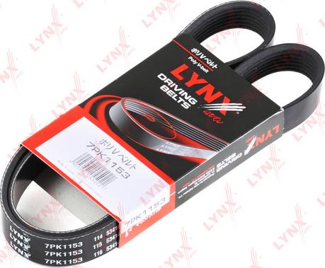 LYNXauto 7PK1153 - Ķīļrievu siksna autospares.lv