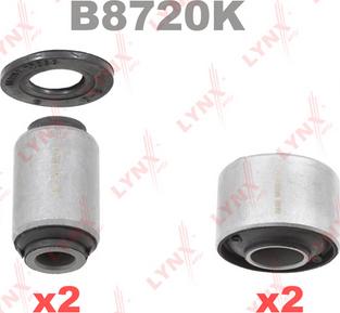 LYNXauto B8720K - Bush of Control / Trailing Arm www.autospares.lv