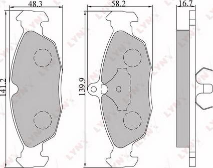 Quinton Hazell BP-OPE-F1 - Brake Pad Set, disc brake www.autospares.lv