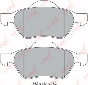 Lucas Diesel GDB1441 - Тормозные колодки, дисковые, комплект www.autospares.lv