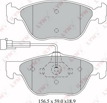 CTR CKFI-15 - Bremžu uzliku kompl., Disku bremzes www.autospares.lv