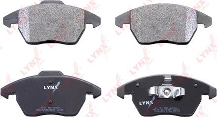 LYNXauto BD-2206 - Bremžu uzliku kompl., Disku bremzes www.autospares.lv