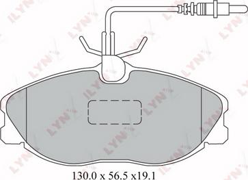 Remsa 604.02 - Bremžu uzliku kompl., Disku bremzes www.autospares.lv