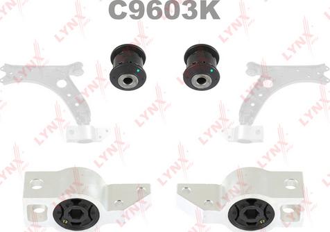 LYNXauto C9603K - Bush of Control / Trailing Arm www.autospares.lv