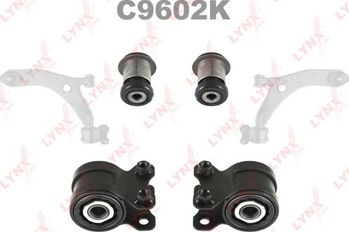 LYNXauto C9602K - Bush of Control / Trailing Arm www.autospares.lv