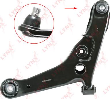 LYNXauto C5505L - Track Control Arm www.autospares.lv