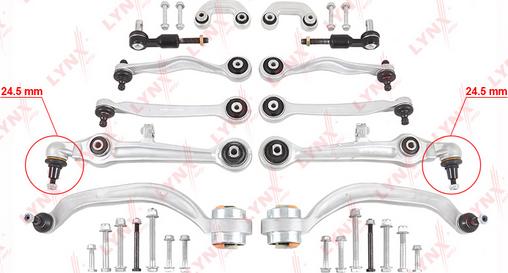 LYNXauto C5020LRK - Suspension Kit www.autospares.lv