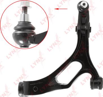 LYNXauto C5364R - Track Control Arm www.autospares.lv