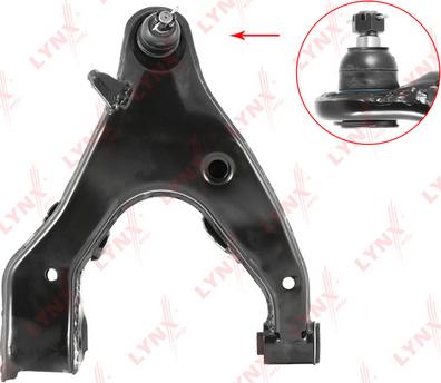 LYNXauto C5324R - Track Control Arm www.autospares.lv