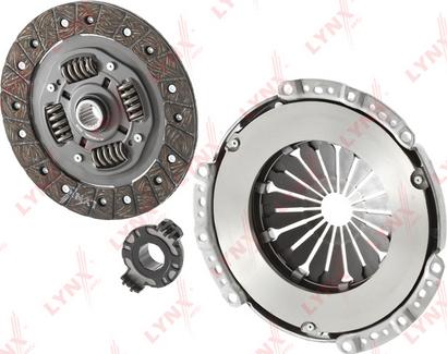 LYNXauto CL-1338 - Комплект сцепления www.autospares.lv