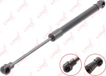 LYNXauto GS-1204 - Газовая пружина, упор www.autospares.lv