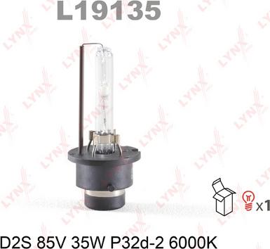 LYNXauto L19135 - Bulb, spotlight www.autospares.lv