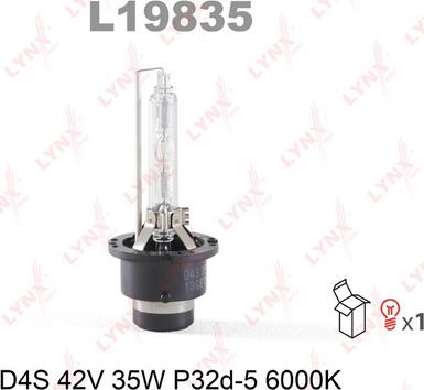 LYNXauto L19835 - Bulb, spotlight www.autospares.lv