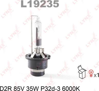 LYNXauto L19235 - Bulb, spotlight www.autospares.lv