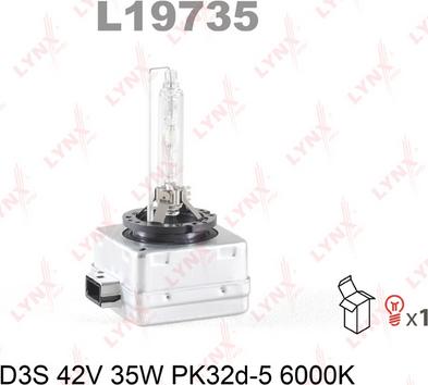 LYNXauto L19735 - Bulb, spotlight www.autospares.lv